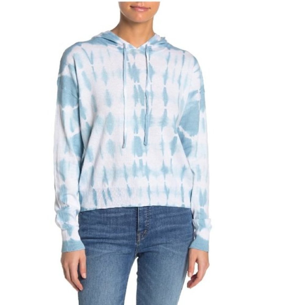 NWT John + Jenn Tie Dye Hoodie Pullover Sweatshirt